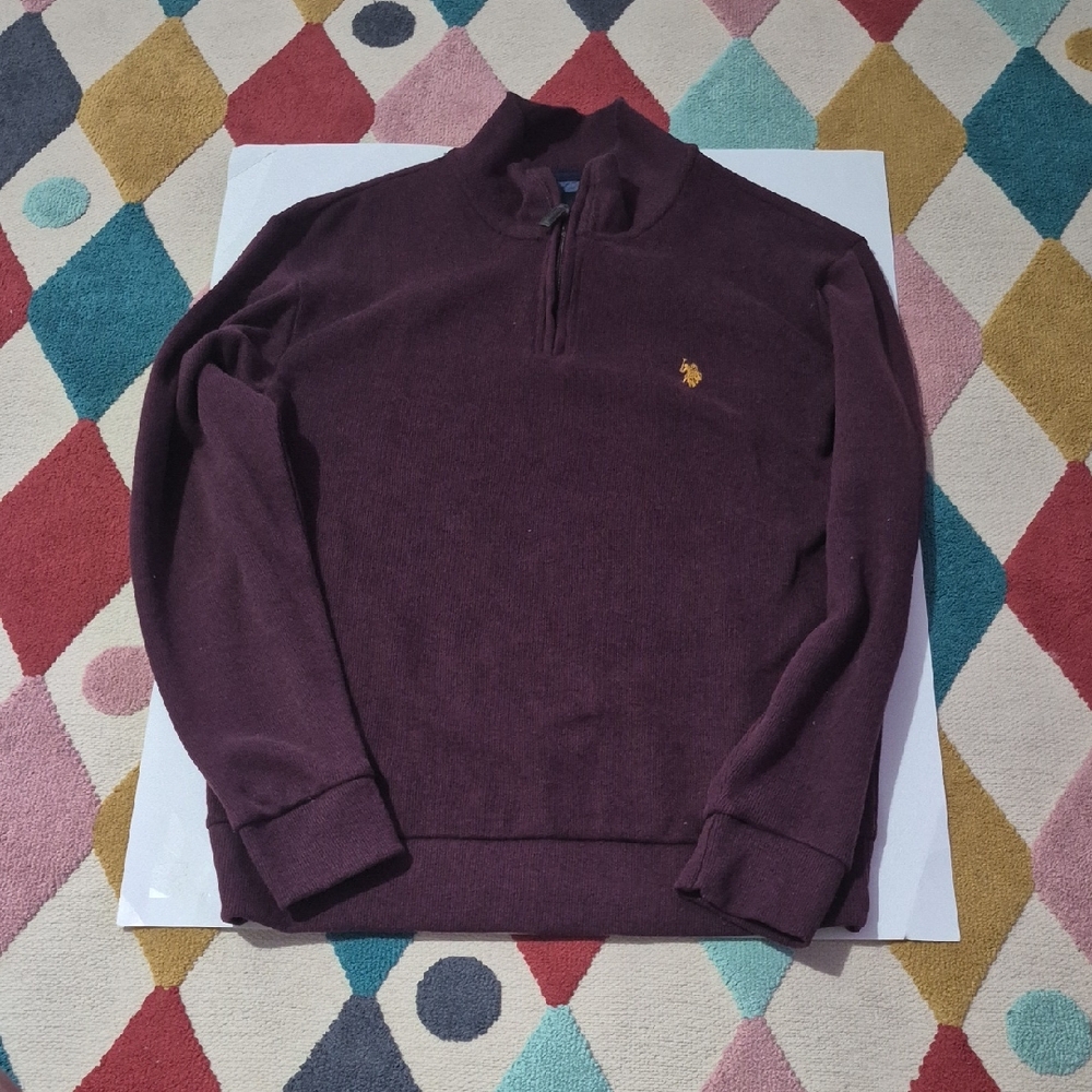 U.S. Polo Assn. Men’s Quarter-Zip Pullover